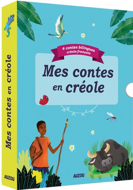 Coffret 4 titres ; mes p'tits contes en créole guadeloupéen - flash vidéo