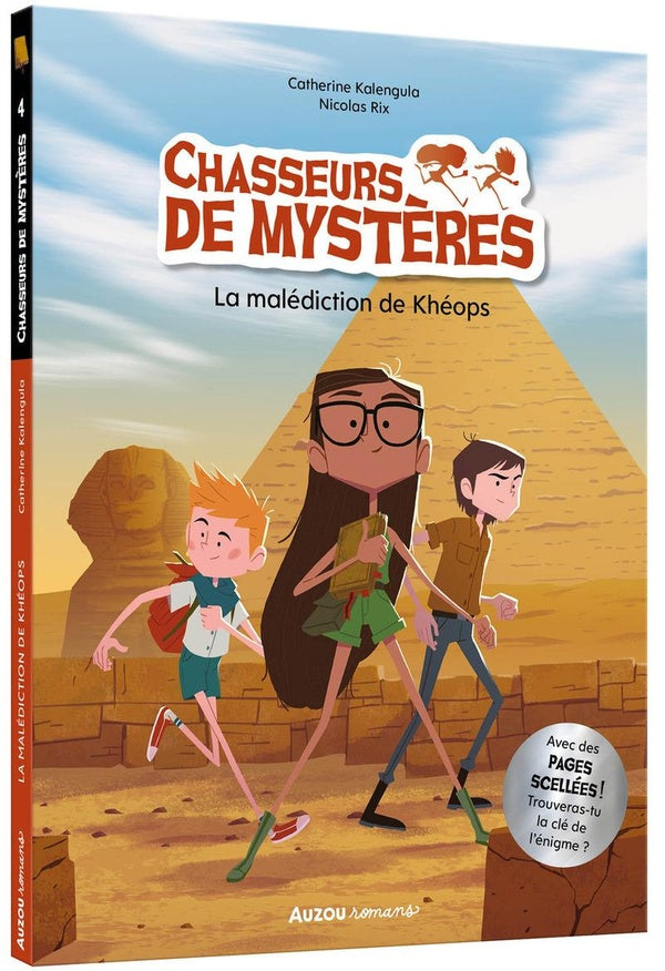 Chasseurs de mystères Tome 4 : la malédiction de Khéops - flash vidéo