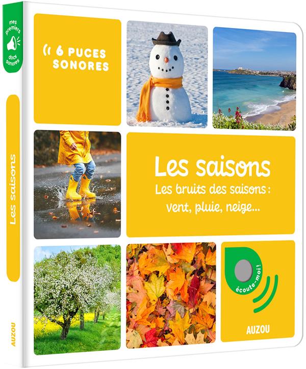 Les saisons ; les bruits des saisons : vent, pluie, neige... - flash vidéo
