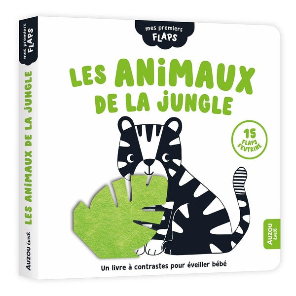 Mes premiers flaps : les animaux de la jungle - flash vidéo