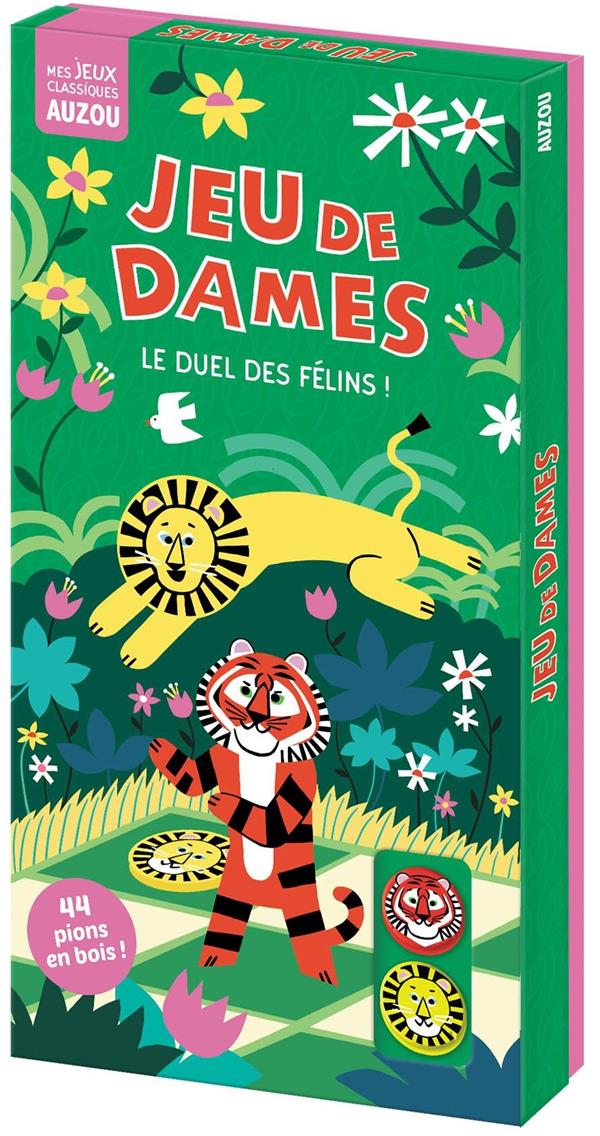 Jeu de dames : le duel des félins ! - flash vidéo