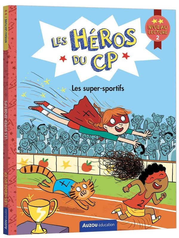 Les héros du CP ; niveau 2 : Les super-sportifs - flash vidéo