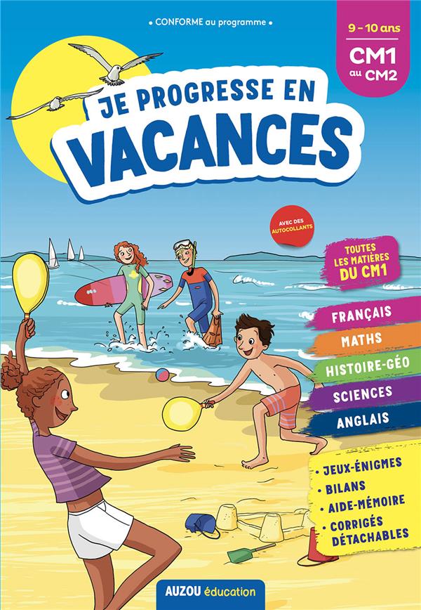 Cahier de vacances : je progresse en vacances ; CM1 au CM2 (édition 2021) - flash vidéo