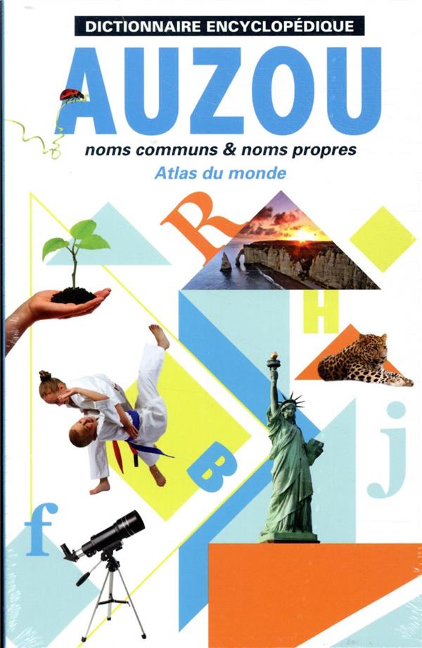 Coffret dictionnaire encyclopédique Auzou + atlas du monde (édition 2021) - flash vidéo