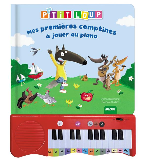 P'tit Loup : mes premieres comptines à jouer au piano - flash vidéo