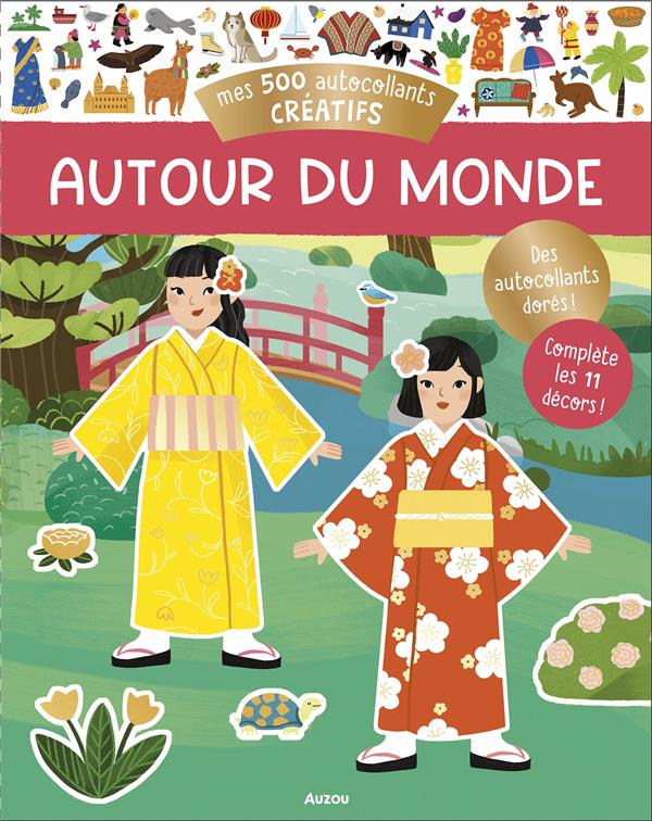 Mes 500 autocollants créatifs : autour du monde - flash vidéo