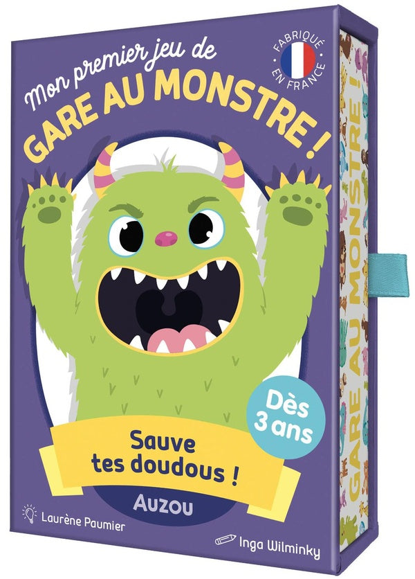 Mon premier jeu de gare au monstre ! sauve tes doudous ! - flash vidéo