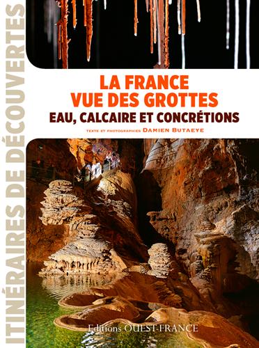 La France vue des grottes, eau calcaire et concrétions - flash vidéo