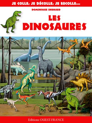 Je colle, je décolle, je recolle... les dinosaures - flash vidéo