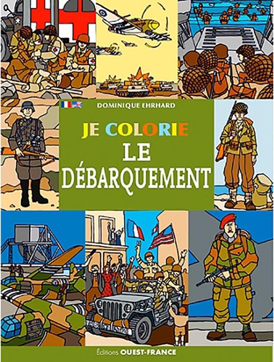 Je colorie : le débarquement