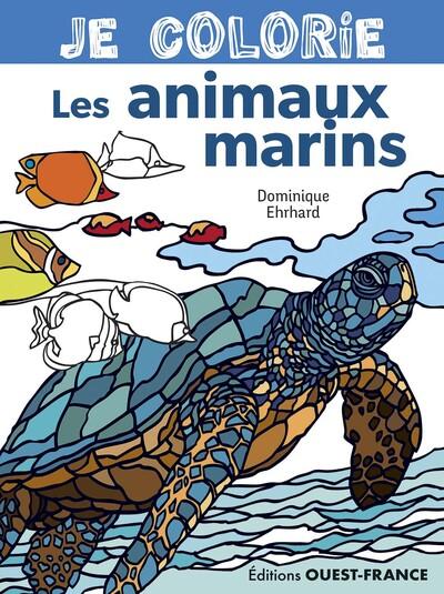 Je colorie : Les animaux marins