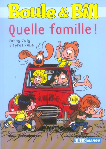 Boule & Bill : quelle famille !