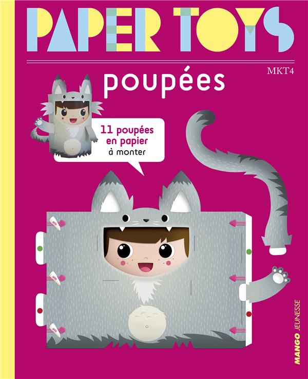 Paper toys : poupées - flash vidéo
