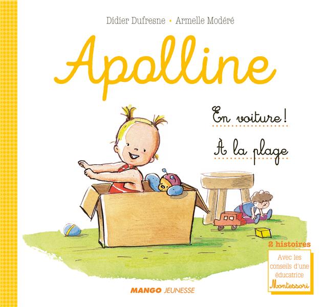 Apolline : en voiture, à la plage - flash vidéo