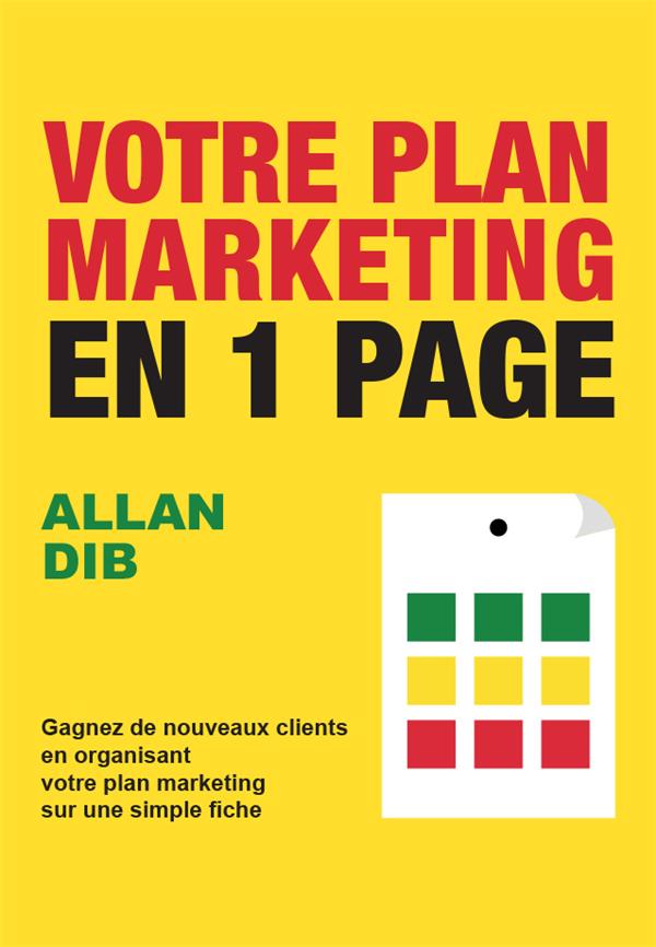 One-page marketing plan - flash vidéo