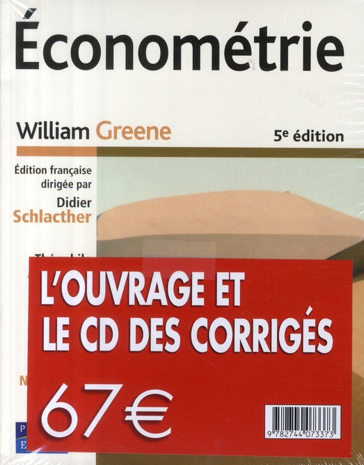 économétrie (5e édition) ; vp manuel + corrigés (7097+7341)