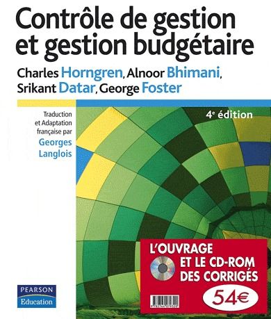 Contrôle de gestion et gestion budgétaire (4e édition)