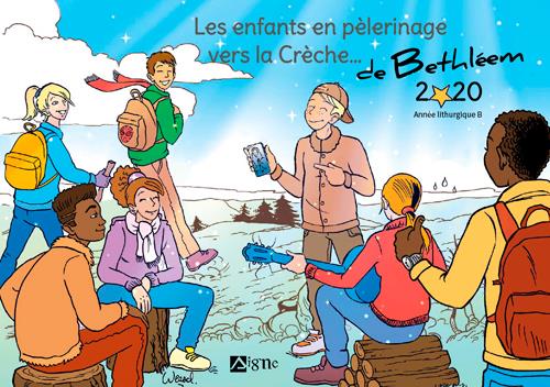Les enfants en pélerinage vers la crèche... de Bethléenn - flash vidéo