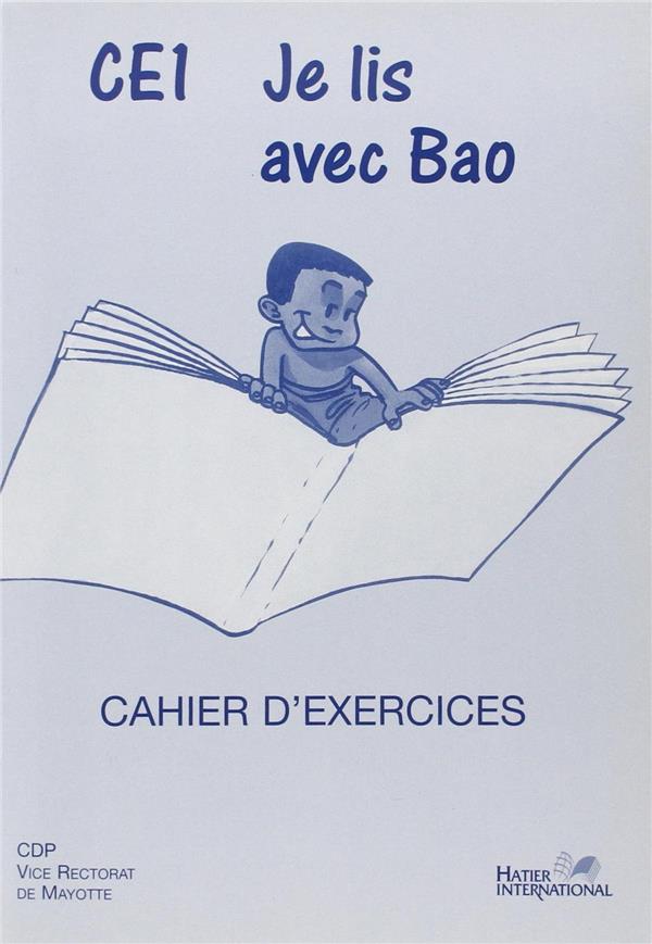 Je lis avec Bao ; CE1 ; cahier d'exercice