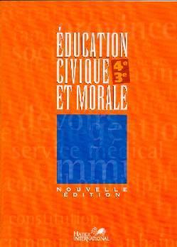 Education civique et morale 4e/3e