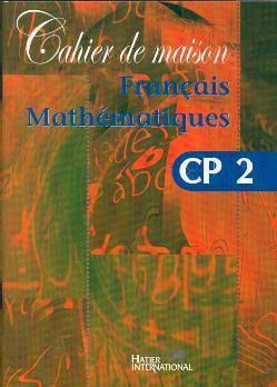 Cahier de maison - francais mathematiques cp2