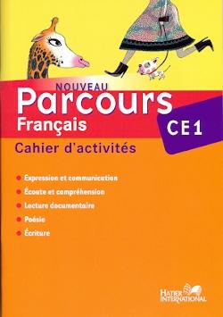 PARCOURS : français ; CE1 ; cahier d'activités
