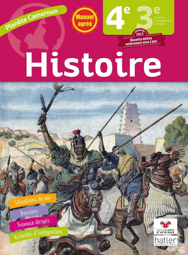 Planète Cameroun : Histoire ; 4e ; Élève