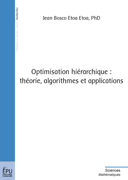 Optimisation hiérarchique : théorie, algorithmes et applications