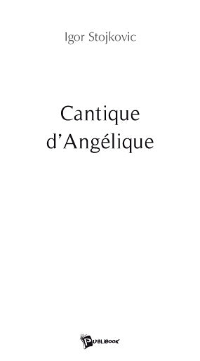 Cantique d'angélique