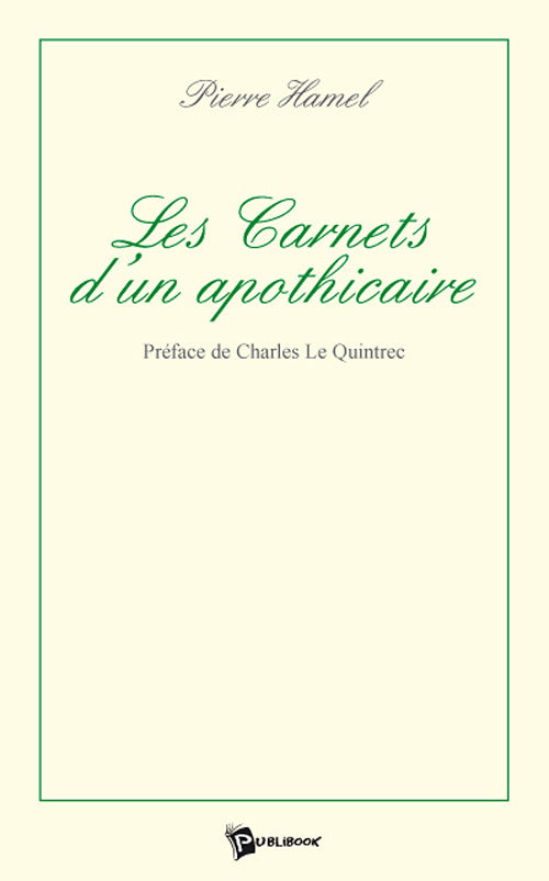 Les carnets d'un apothicaire