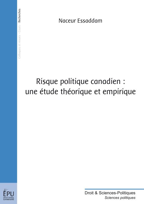 Risque politique canadien : une étude théorique et empirique