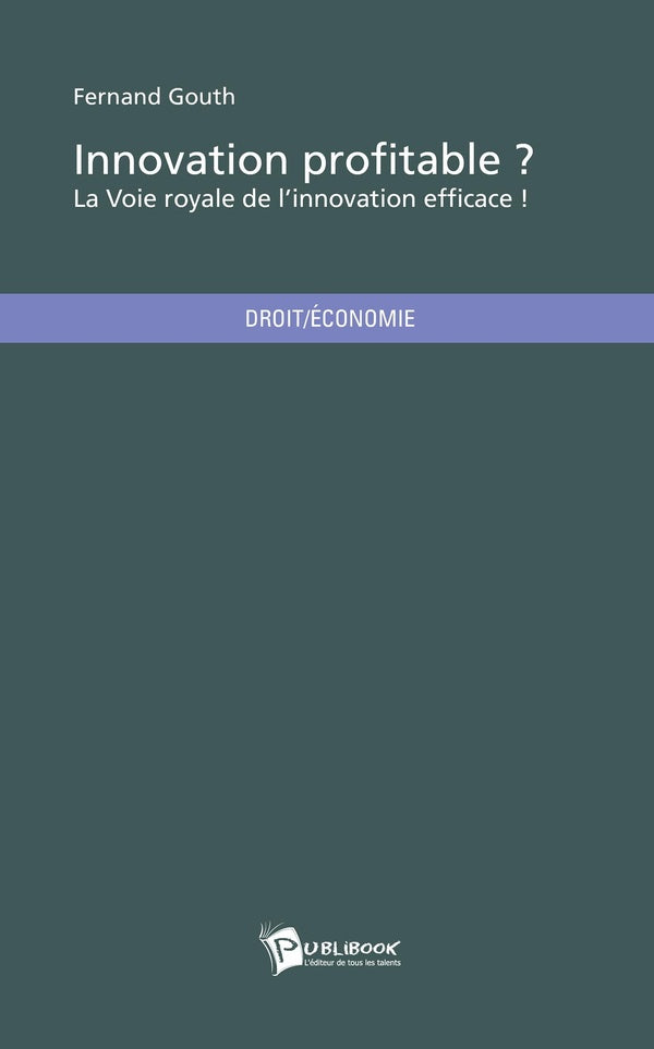 Innovation profitable ?