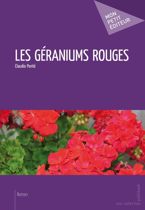 Les géraniums rouges