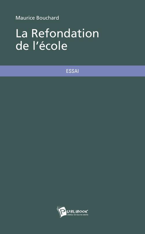 La refondation de l'école