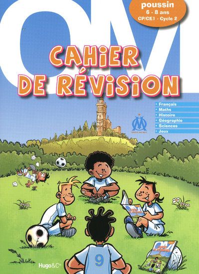 Cahier de révisions ; OM ; poussins ; CP/CE1 ; cycle 2
