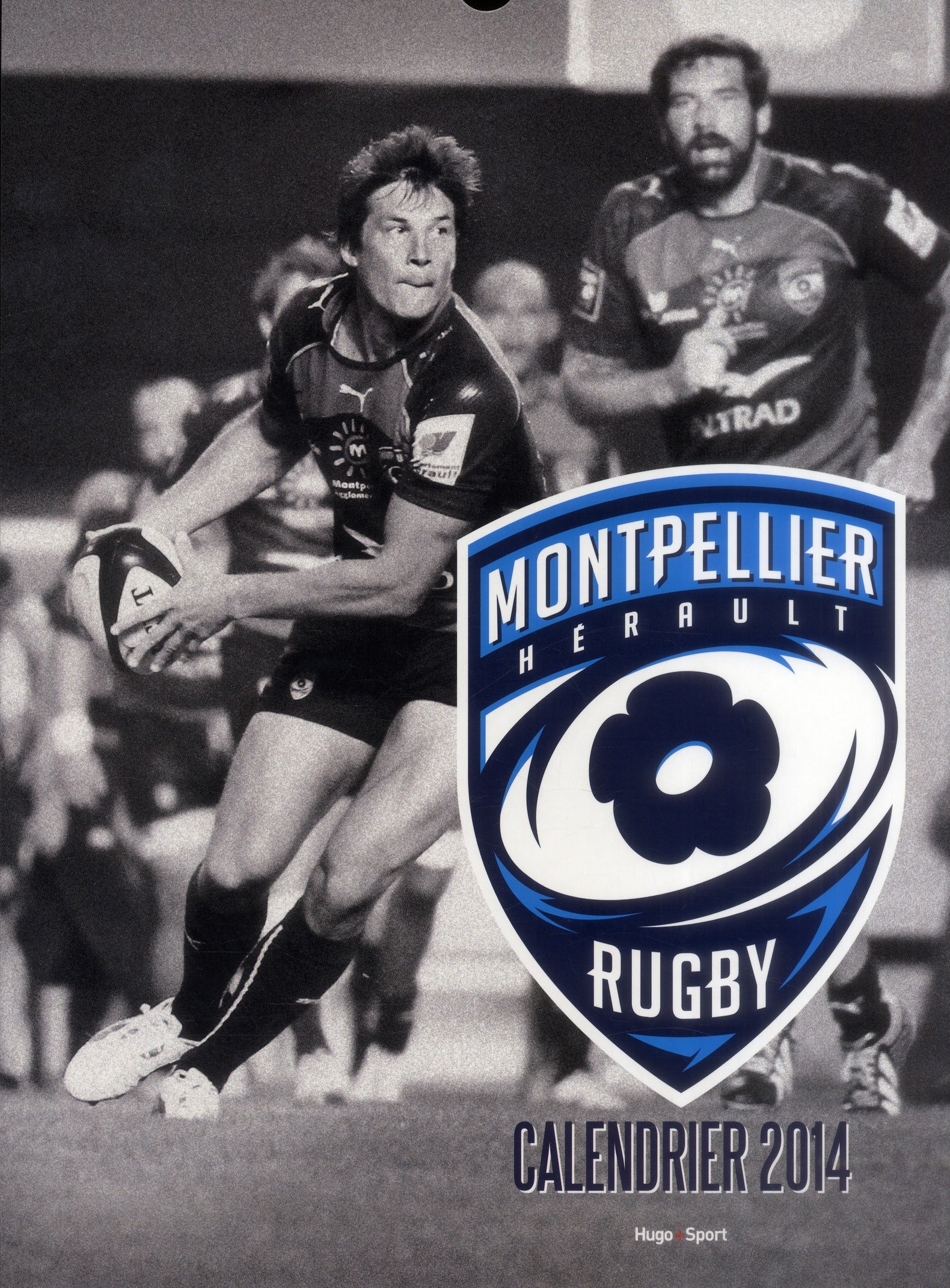 Calendrier mural Montpellier rugby 2014