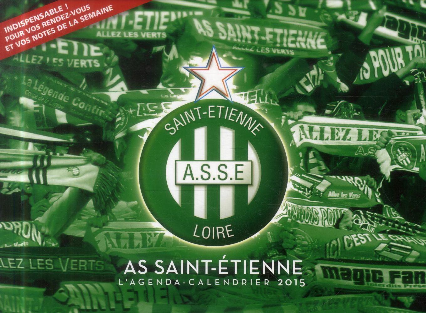 L'agenda-calendrier 2015 ; AS Saint-Etienne
