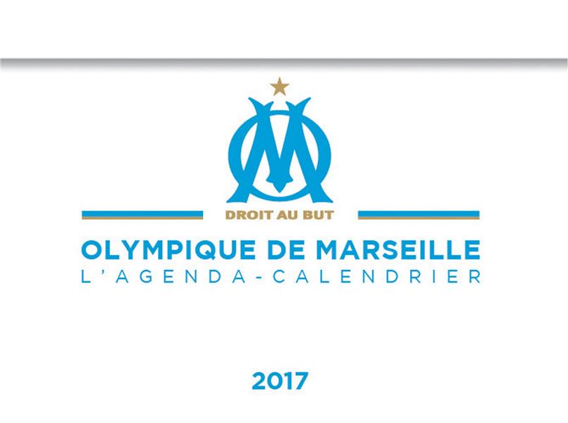 L'agenda-calendrier olympique de marseille 2017