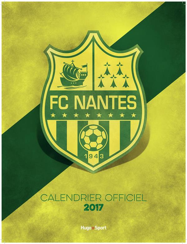 Calendrier mural fc nantes 2017