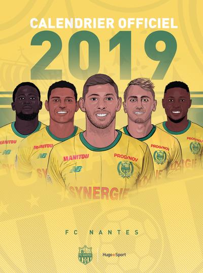 Calendrier mural fc nantes 2019 (officiel) (édition 2019)