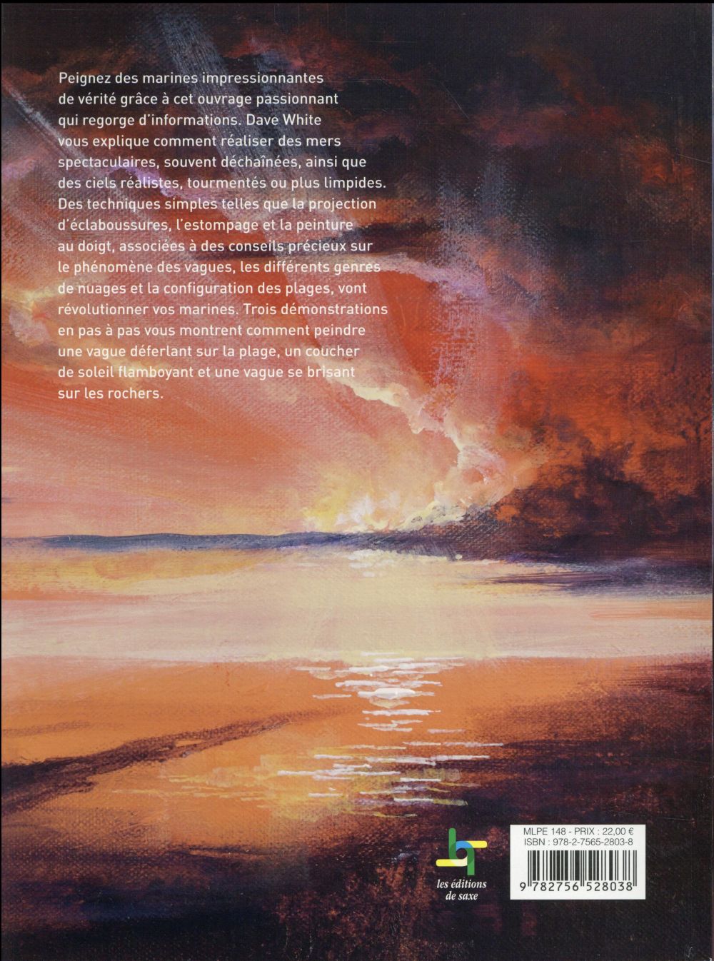 Mer et ciel à l'acrylique ; techniques et inspiration