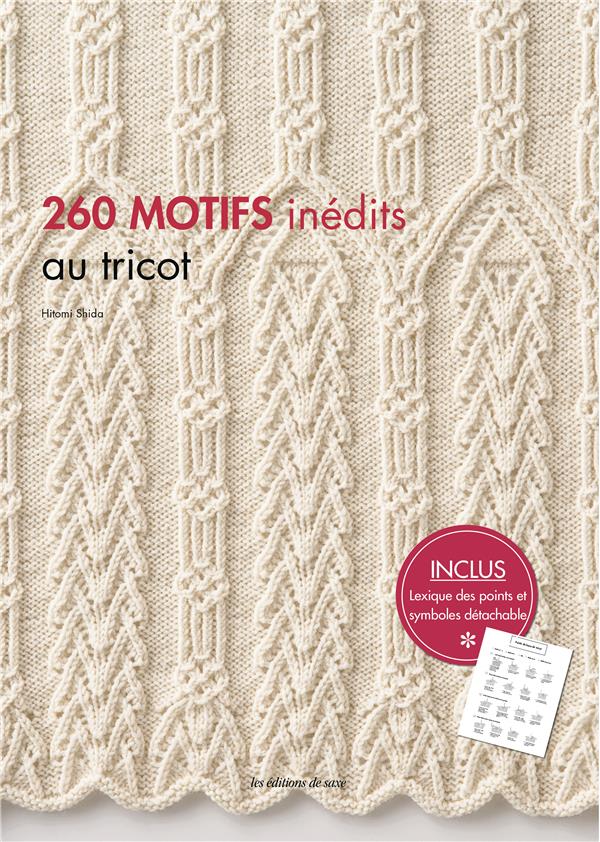 260 motifs inédits au tricot