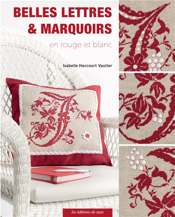 Belles lettres & marquoirs en rouge et blanc - flash vidéo