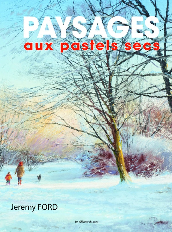 Paysage aux pastels secs
