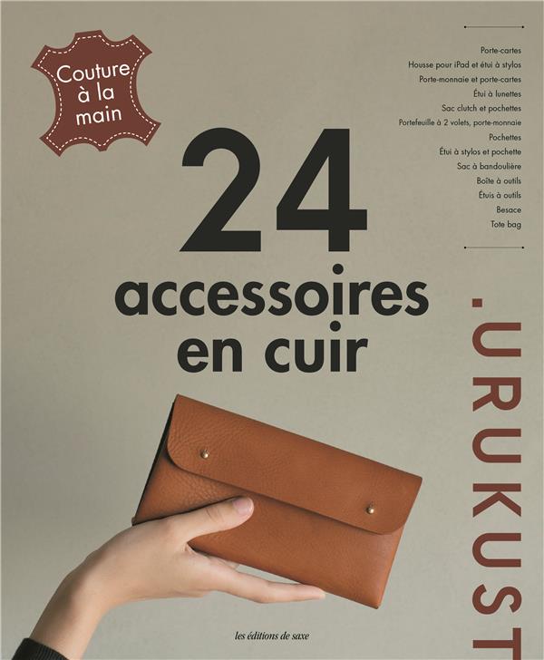 24 accessoires en cuir - flash vidéo