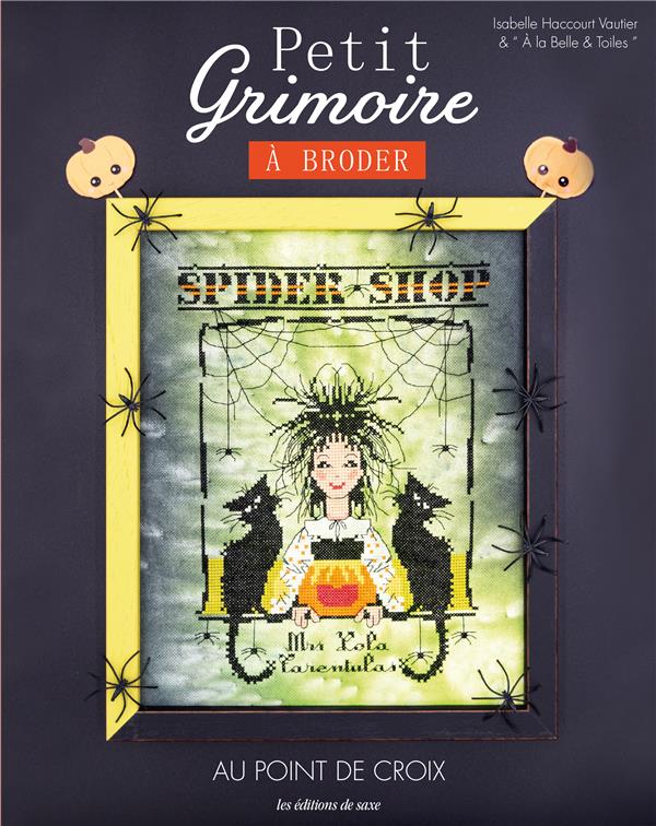 Petit grimoire à broder au point de croix - flash vidéo
