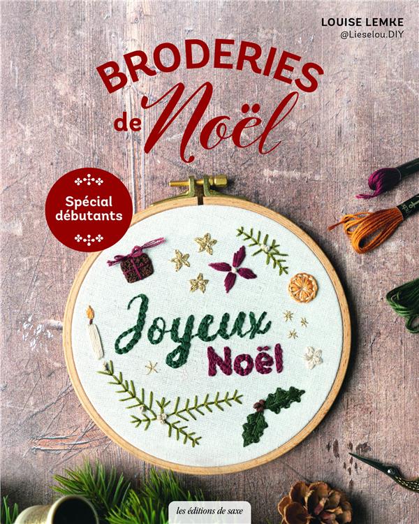 Broderies de Noël : spécial débutants