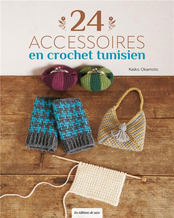 24 accessoires en crochet tunisien - flash vidéo