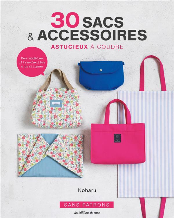 30 sacs & accessoires astucieux à coudre - flash vidéo