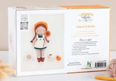 Les poupées de Lulu au crochet : coffret Lulu à la ferme